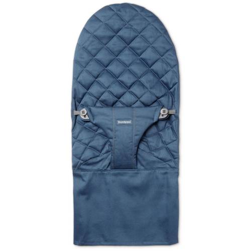 tapicerka poszycie do leżaczka Balance Bliss Czarny, Cotton granatowy 3.jpg