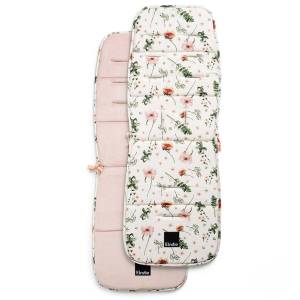 ELODIE DETAILS MIĘKKA DWUSTRONNA WKŁADKA DO WÓZKA / MEADOW BLOSSOM