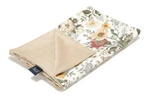 La Millou lekki koc minky roz L 140x110 / Vintage Meadow