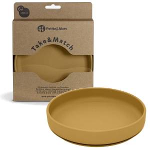 Petite&Mars Silikonowy talerzyk z przyssawką Take&Match /Intense Orche