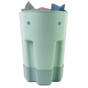 Shnuggle pojemnik na zabawki kąpielowe / Ellie Eucalyptus